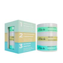 Let Me Be Cronograma Capilar Hidrata, Nutre e Reconstrói 3x60g