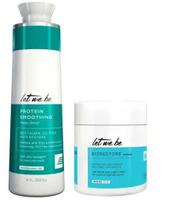 Let Me Be Escova Progressiva Passo Unico + Bio Restore 500g