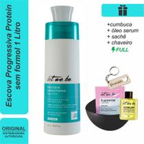 Let Me Be Escova Progressiva Profissional Antifrizz De 1LT