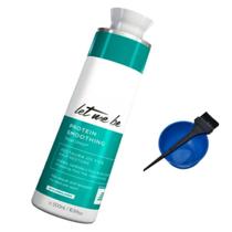 LET ME BE - Escova Progressiva Protein Smoothing Passo Único 500ml + Kit Aplicação