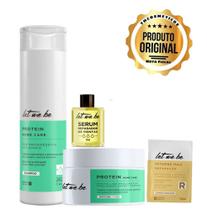 Let Me Be Home Care Manutenção Protein - Kit Shampoo + Máscara