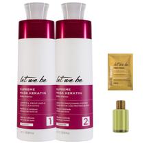 Let Me Be - Kit Escova Progressiva Supreme Keratin Mask 2x1L