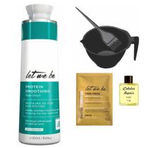 Let Me Be - Protein Smoothing Passo Único 500ml + Kit Aplicação