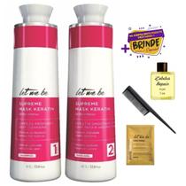 Let Me Be - Supreme Mask Keratin 2x1L + Óleo + Pente