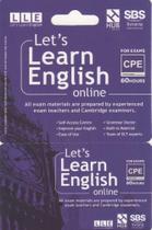 Let's Learn English Card - For Exams - Cpe (6 Months)