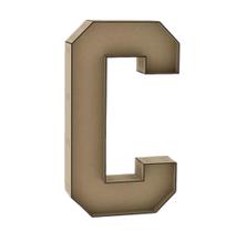 Letra Caixa Grande C Mdf 60Cm De Altura Decoração Letra Caixa Grande C Mdf 60Cm De Altura Decoração