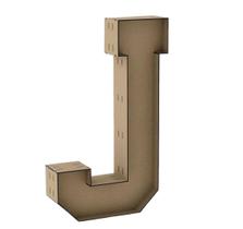 Letra Caixa Grande J Mdf 70Cm De Altura Decoração Festa Letra Caixa Grande J Mdf 70Cm De Altura Decoração Festa