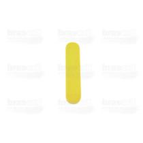 Letra Caixa "I" 9cm de altura - Amarela - Arial Rounded - Brascril