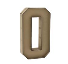 Letra Caixa O 60cm MDF Festa Decoração Balão Mesa Nome Letra Caixa O 60cm MDF Festa Decoração Balão Mesa Nome