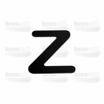 Letra Caixa "Z" 9cm de altura e largura proporcional - Preta - Arial Rounded