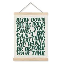 Letra da música de LUVADIAN com moldura de pôster decorativo 30x40cm