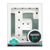 Letra F luminosa personalizável Heidi Swapp - 21cm Letra F luminosa personalizável Heidi Swapp - 21cm