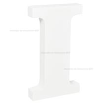 Letra I 15mm por 18cm de Altura Mdf Madeira Pintado Letra I 15mm por 18cm de Altura Mdf Madeira Pintado