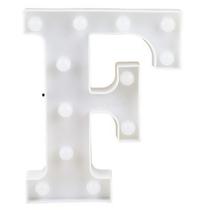 Letra LED Decoração Festa - F - 01 unidade