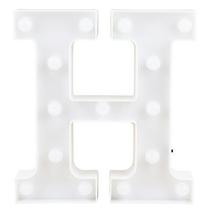 Letra LED Decoração Festa - H - 01 unidade