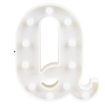 Letra LED Decoração Festa - Q - 01 unidade