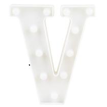 Letra LED Decoração Festa - V - 01 unidade Letra LED Decoração Festa - V - 01 unidade
