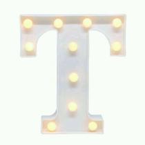Letra Luminária Decorativa Luminosa Led 3D - Letra 22 cm Letra Luminária Decorativa Luminosa Led 3D - Letra 22 cm