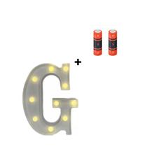 Letra Luminária Led 3d Festa Decoração + Pilha Grátis Letra Luminária Led 3d Festa Decoração + Pilha Grátis