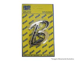 Letra Residencia Colonial Pvc Pr/Dour B Bl