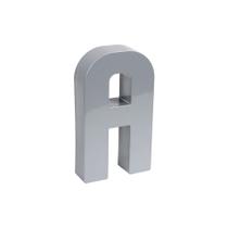 Letra Residencial Aluminio A - Roper Plast