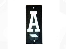 Letra Retangular "A" - CAIADO