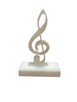 Letra Sol branca 3D - 20 cm