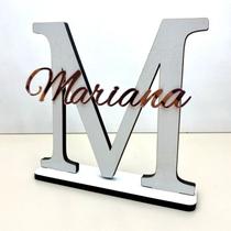 Letras de Mesa em mdf 15cm de Altura - Decoração, Enfeite Letras de Mesa em mdf 15cm de Altura - Decoração, Enfeite