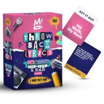 Letras de músicas de Game Throwback dos anos 90 e 2000 Hip-Hop e R&B com lista de reprodução Letras de músicas de Game Throwback dos anos 90 e 2000 Hip-Hop e R&B com lista de reprodução