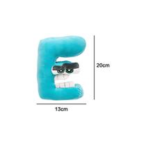 Letras de pelúcia Alphabet Lore Alphabet E Choice