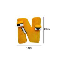 Letras de pelúcia Alphabet Lore Alphabet N Choice