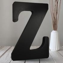 Letras decorativas de madeira AOCEAN Letras de madeira preta de 25 cm Letras decorativas de madeira AOCEAN Letras de madeira preta de 25 cm