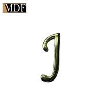 Letras do Alfabeto Apliques 2,22 X 2,56cm Zamac Dourado Letras do Alfabeto Apliques 2,22 X 2,56cm Zamac Dourado