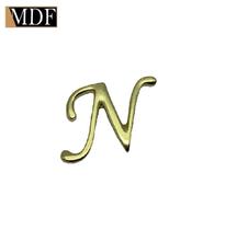 Letras do Alfabeto Apliques 2,22 X 2,56cm Zamac Dourado Letras do Alfabeto Apliques 2,22 X 2,56cm Zamac Dourado