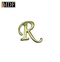 Letras do Alfabeto Apliques 2,22 X 2,56cm Zamac Dourado Letras do Alfabeto Apliques 2,22 X 2,56cm Zamac Dourado