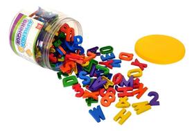 Letras E Numeros 200 Peças Aprenda E Brinque Brinquedo Sorti