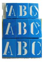 Letras e numeros vaz.55mm 36pc budeplast pt0001 qtd. 6.00 pt