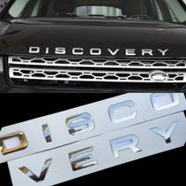 Letras Emblema Discovery Sport Diversas Cores Tampa de Mala e Capo Cor:Cromado - OEM