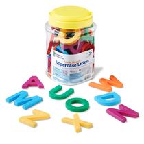 Letras Maiúsculas Magnéticas Jumbo - 40 Peças - Recursos de Aprendizagem