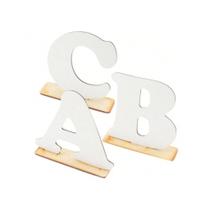 Letras para Mesa de Festa em MDF Varias cores 10cm Numeros e Caracteres- Para Escolher
