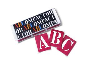 Letras Vazada Abc 45Mm Compatctor