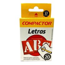 Letras vazadas abc compactor 20mm