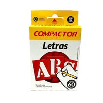 Letras vazadas abc compactor 60mm