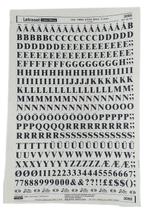 Letraset Decalque 25 X 38cm Letras Adesivas 11.3mm Altura 3065 Letraset Decalque 25 X 38cm Letras Adesivas 11.3mm Altura 3065