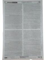 Letraset Decalque 25 X 38cm Letras Adesivas 2.5mm Altura Letraset Decalque 25 X 38cm Letras Adesivas 2.5mm Altura
