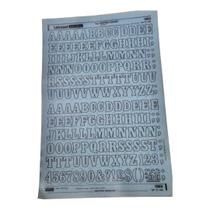 Letraset Decalque 25 X 38cm Letras Adesivas 21,1mm Altura Letraset Decalque 25 X 38cm Letras Adesivas 21,1mm Altura
