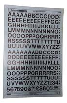 Letraset Decalque 25 X 38cm Letras Adesivas 26.9mm De Altura Letraset Decalque 25 X 38cm Letras Adesivas 26.9mm De Altura