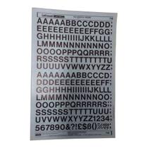 Letraset Decalque 25 X 38cm Letras Adesivas 26.9mm De Altura Letraset Decalque 25 X 38cm Letras Adesivas 26.9mm De Altura
