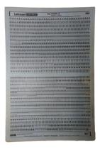 Letraset Decalque 25 X 38cm Letras Adesivas 5.2mm De Altura Letraset Decalque 25 X 38cm Letras Adesivas 5.2mm De Altura