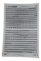 Letraset Decalque 25 X 38cm Letras Adesivas 8.9mm Altura Letraset Decalque 25 X 38cm Letras Adesivas 8.9mm Altura